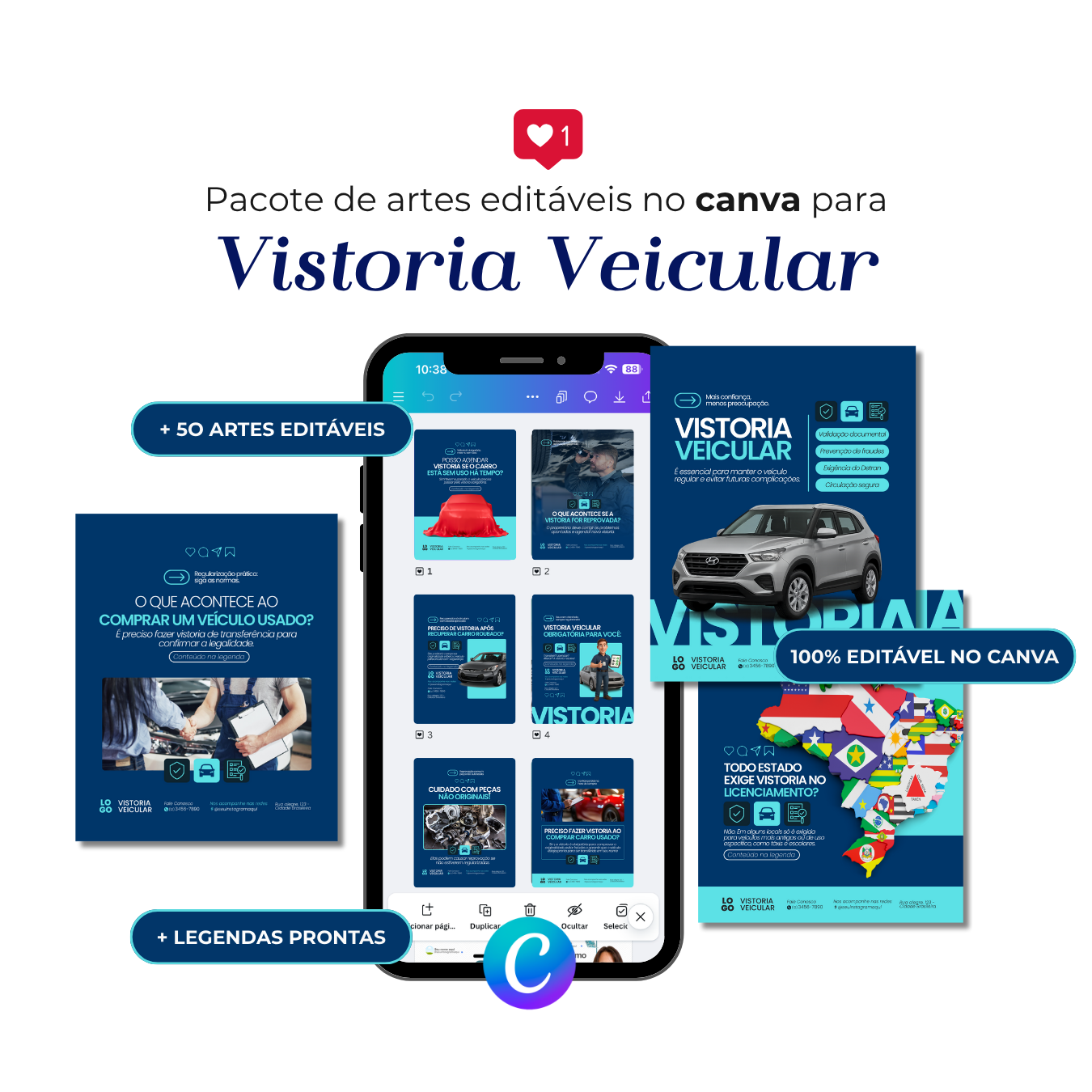 Publicidade para Vistoria Veicular
