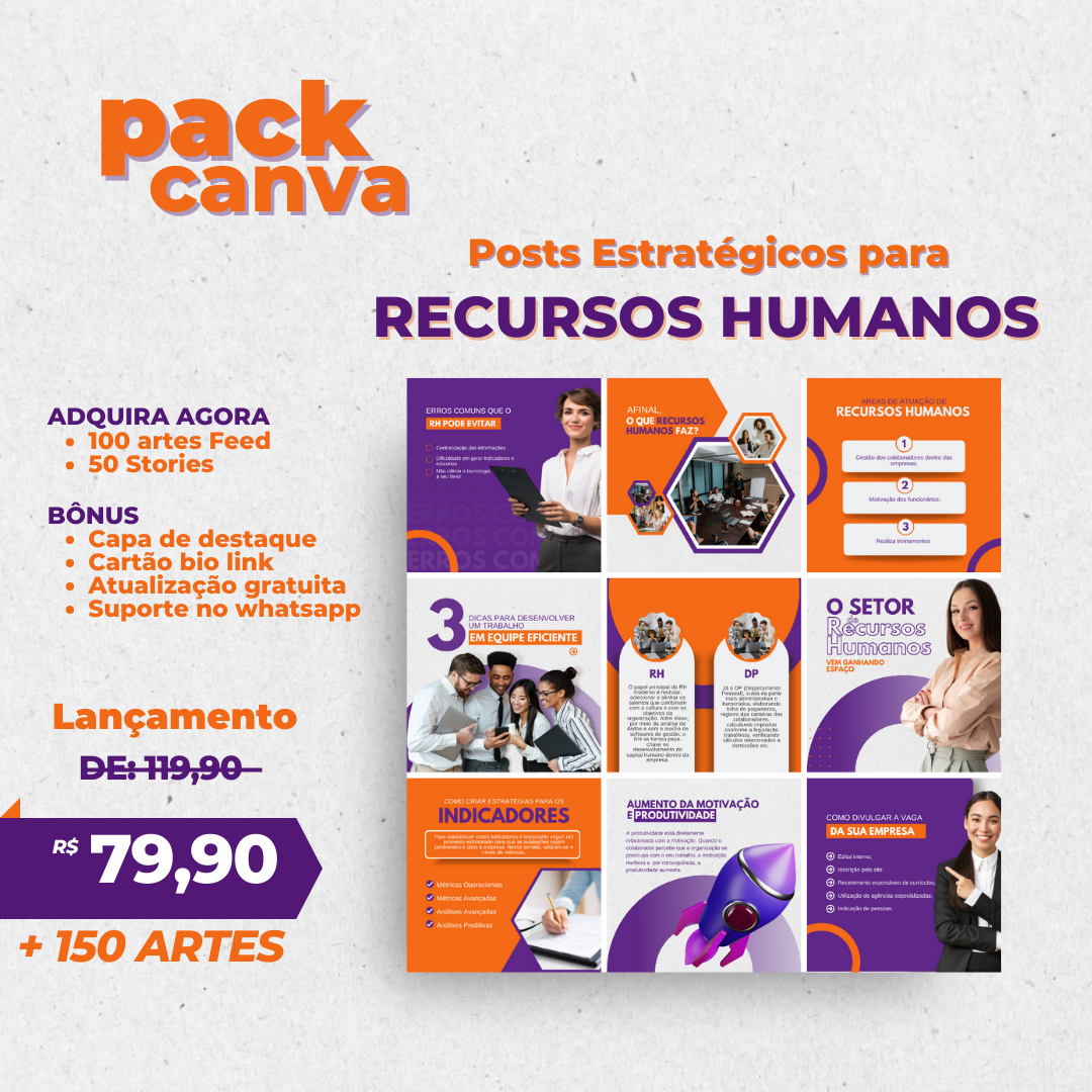 Pack Canva para Recursos Humanos