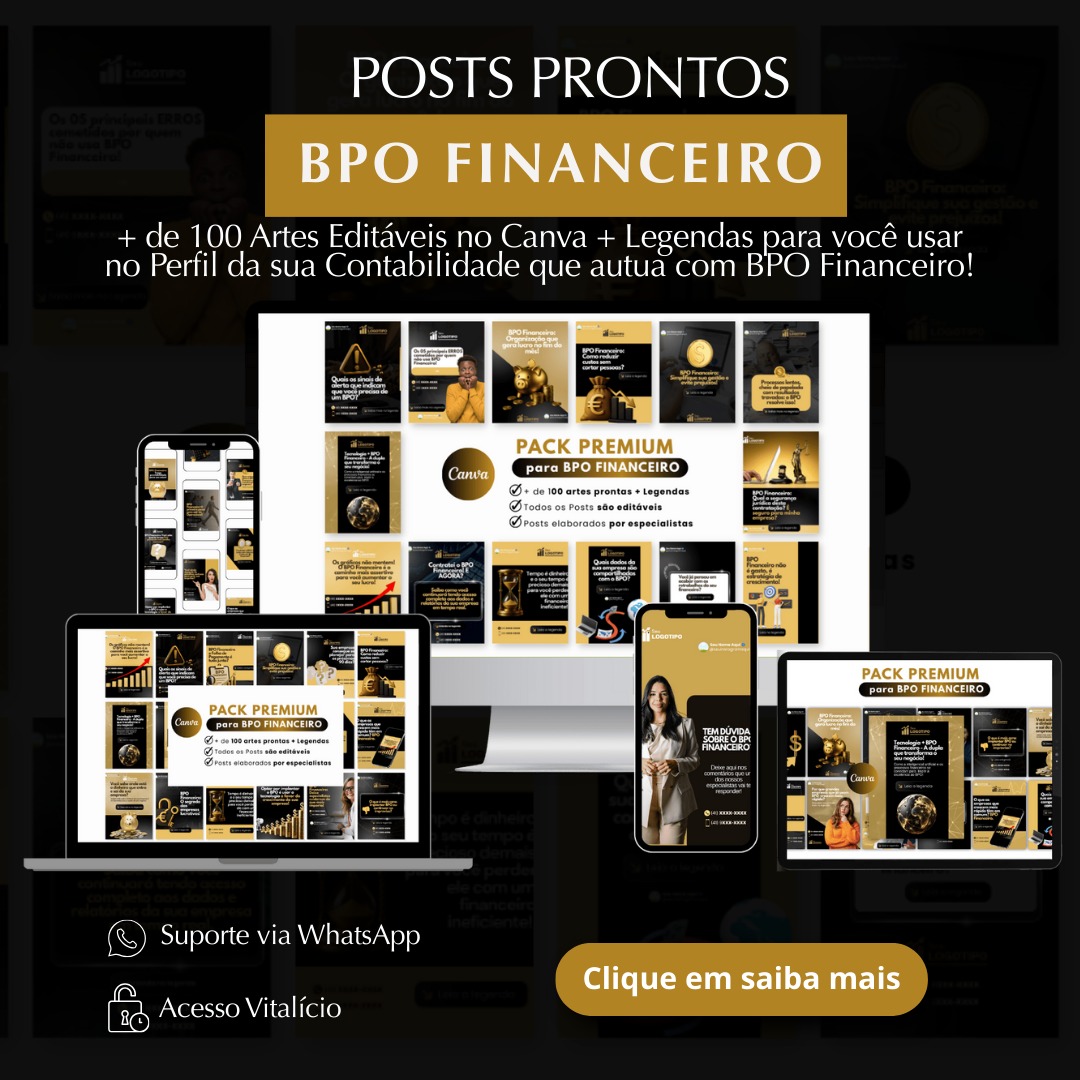 🏆 Pack Premium para BPO Financeiro