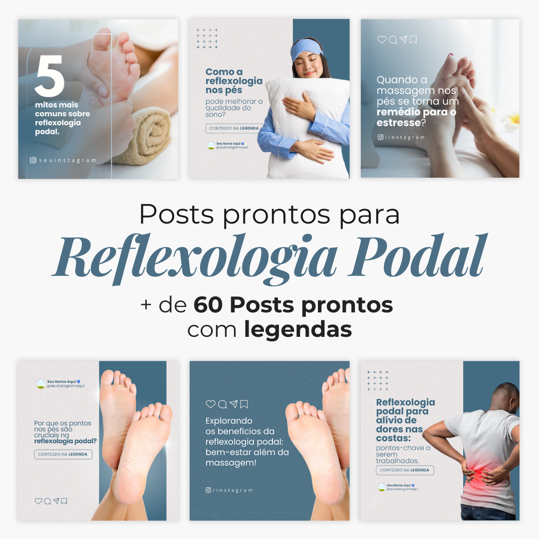 Pack Canva para Reflexologia