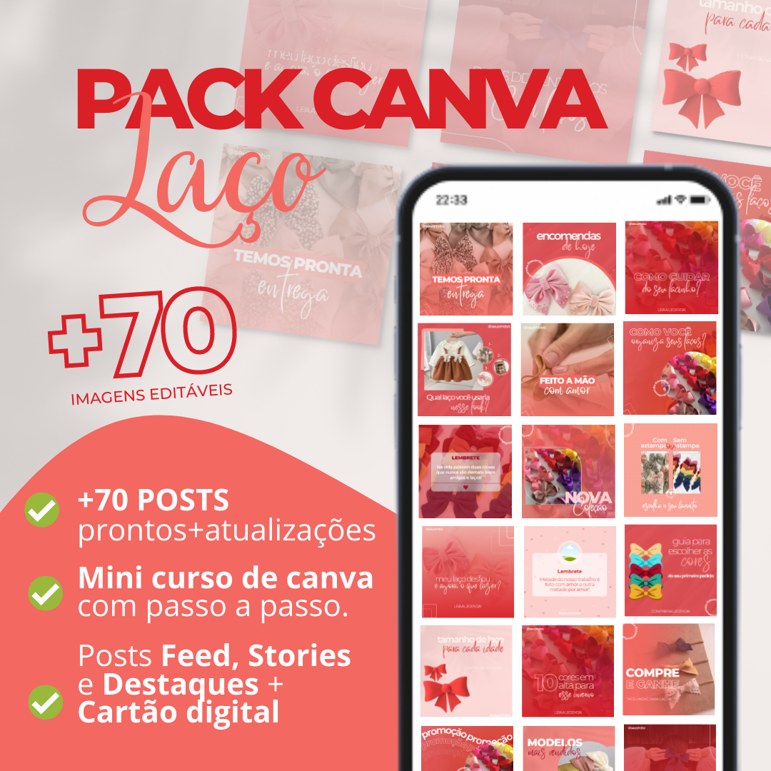 Pack Canva Laço