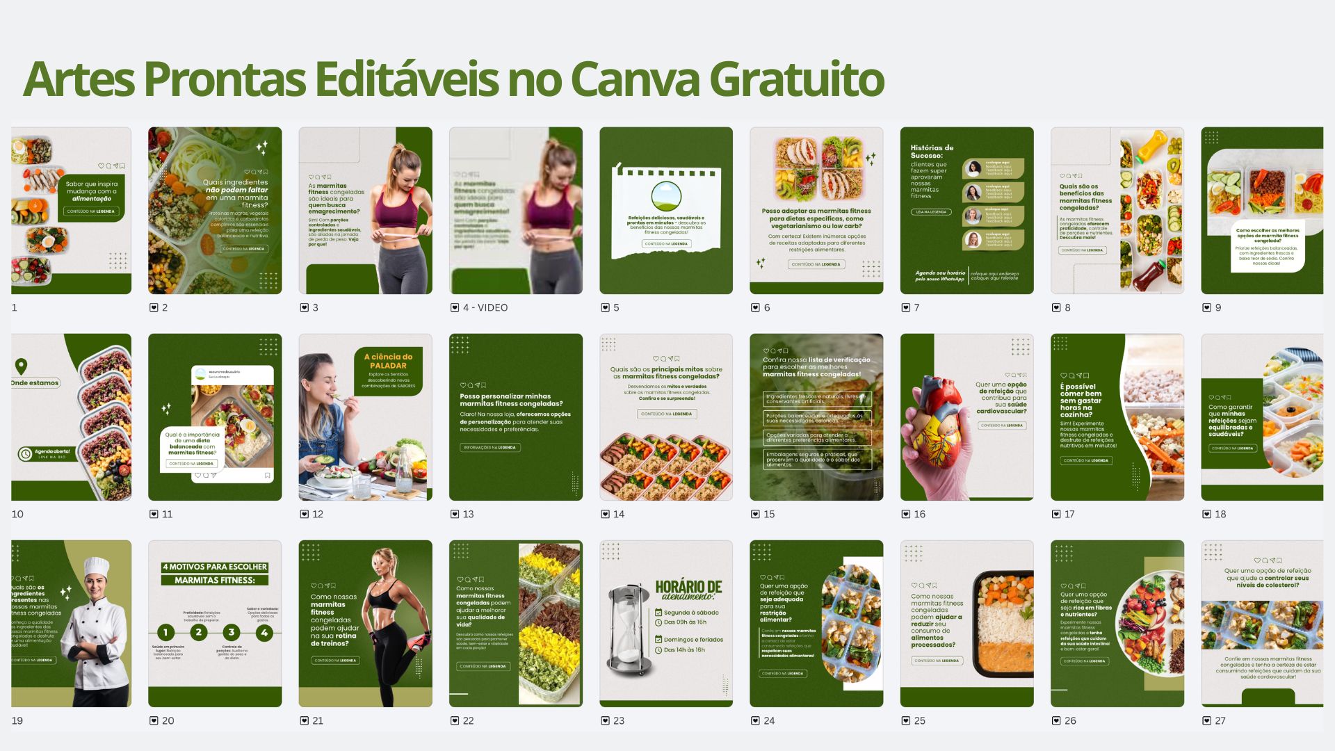 Kit de Marketing Marmita Fitness