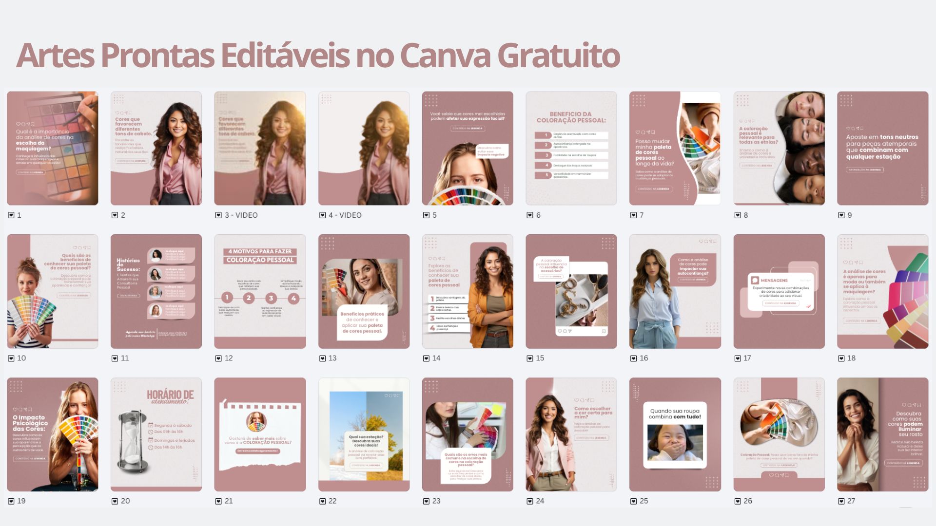 Artes Prontas Editáveis para Coloração Pessoal