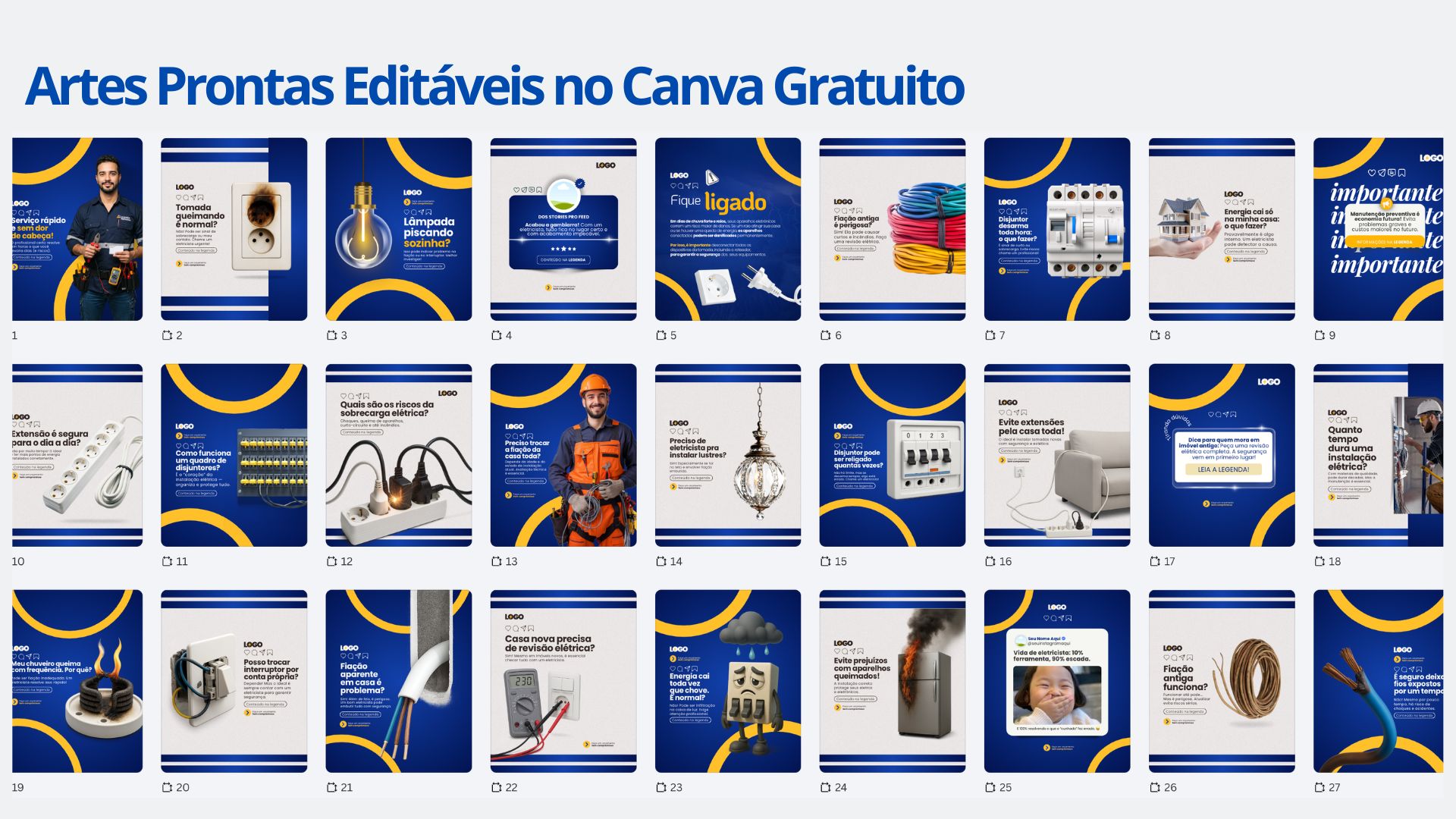 O que postar no Instagram para divulgar serviços de Eletricista