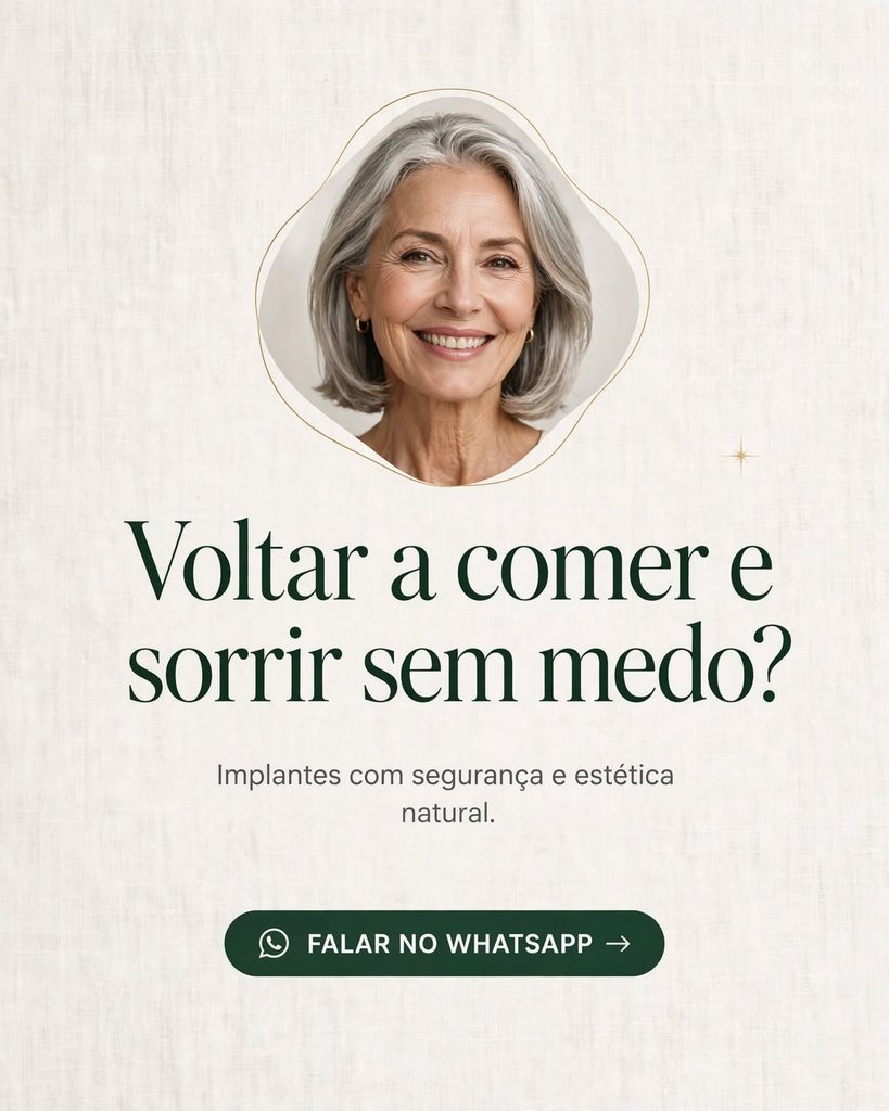 Criativo de campanha para dentista em São Paulo