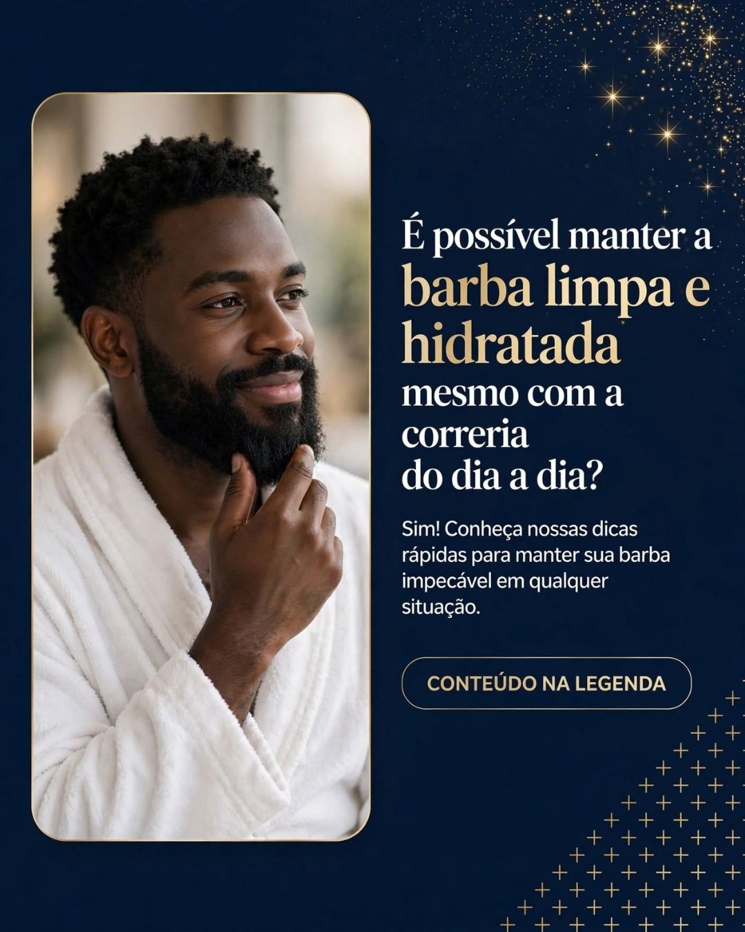 Artes, Stories e Link da Bio para Barbearias