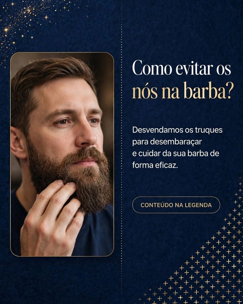 Artes para Instagram de barbearia