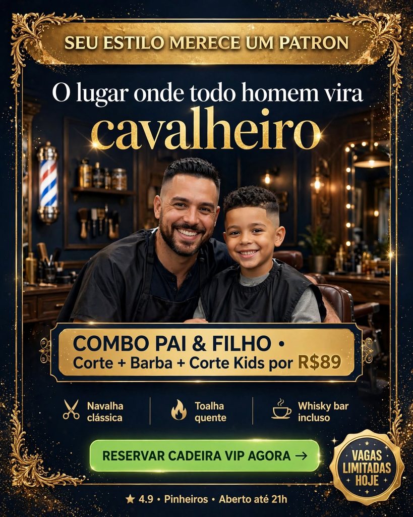 Criativos para anúncios de barbearia