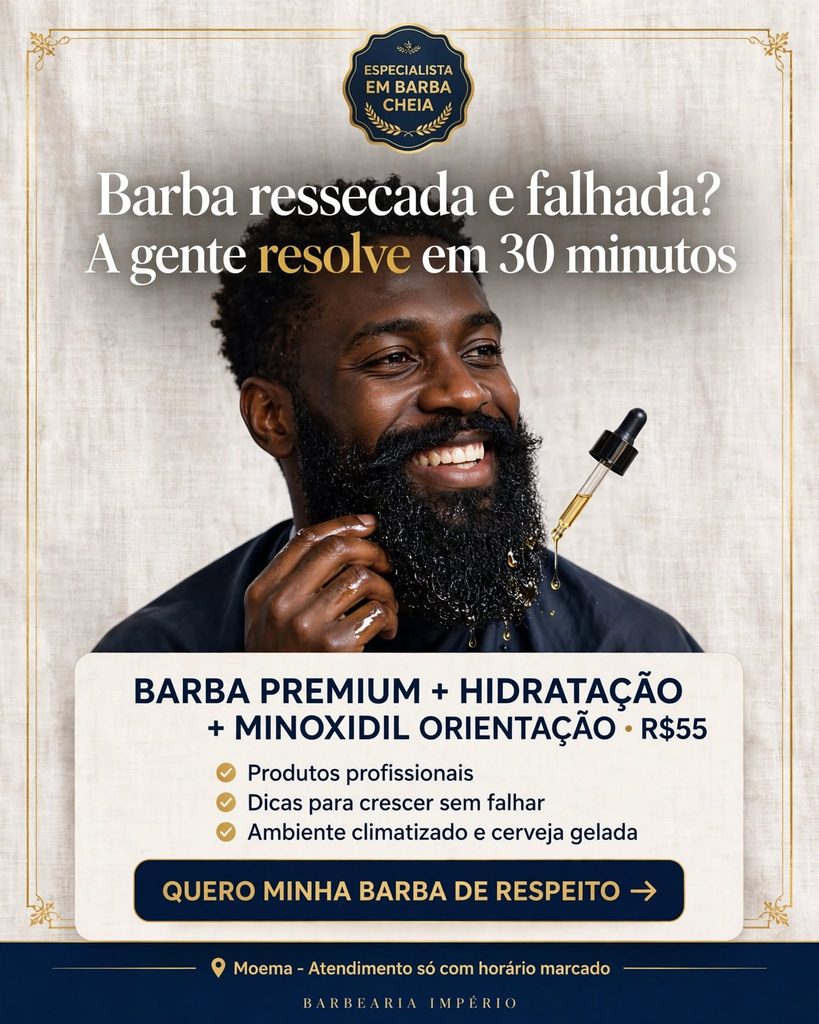 Anúncios para barbearia