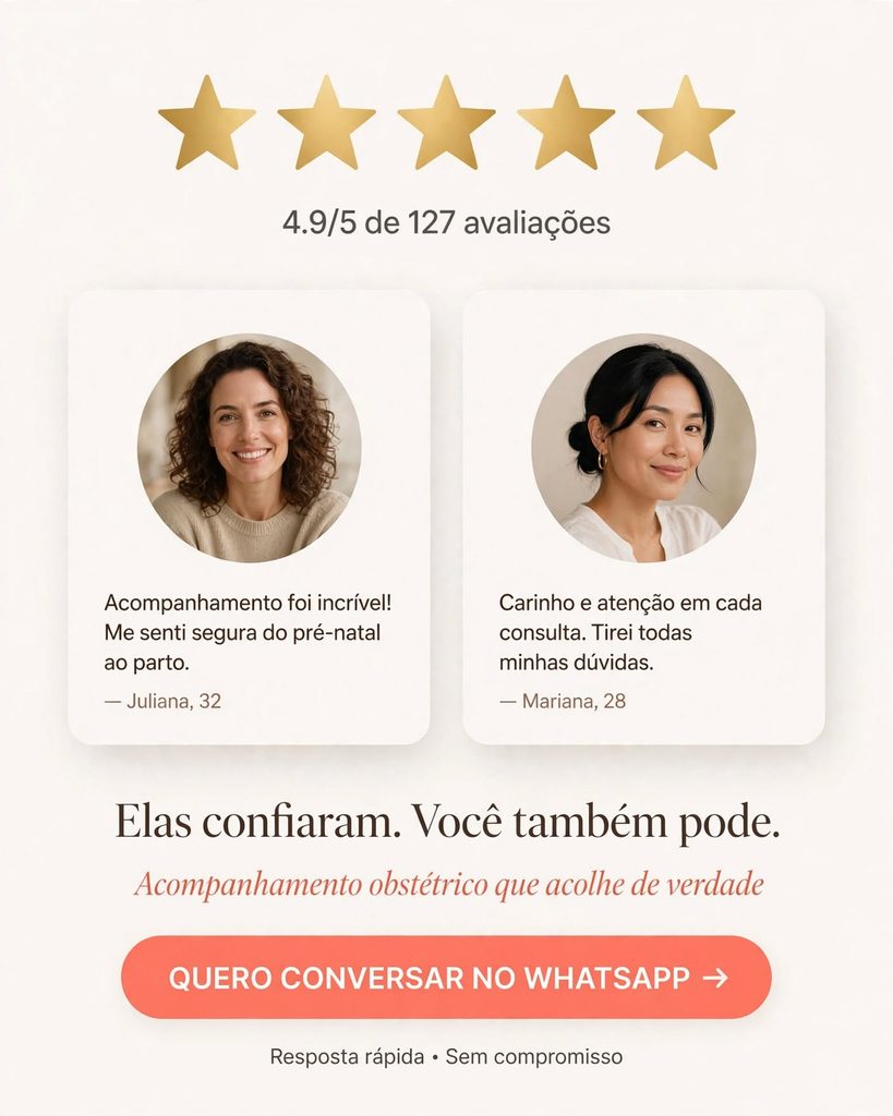 Anúncio para obstetrícia - Agência Bartô